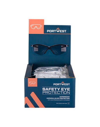 PM32 - Защитни очила, кутия 12 бр. - PORTWEST