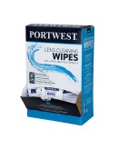 PA01 - Мокри кърпи за почистване на лещи 100бр. - PORTWEST